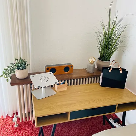 Lejlighed Classique Galerieappartement 50qm - Elegant Und Geraeumig Wohnen - Espressomaschine, Airfryer, Balkon, Vierbeinerfreundlich, Parkgarage -apphaus Poseidon